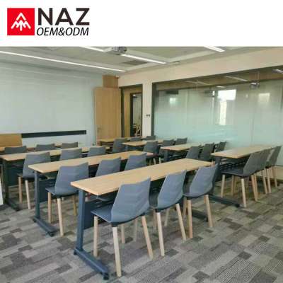 Modern University Schools Set Up School Double Desks For College Students