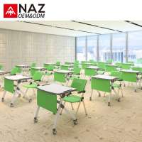 Modern folding school desk  for school furniture  manufacturer